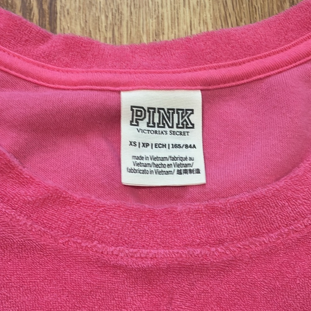 PINK Terry Cinched Swim Coverup - Picture 4 of 6